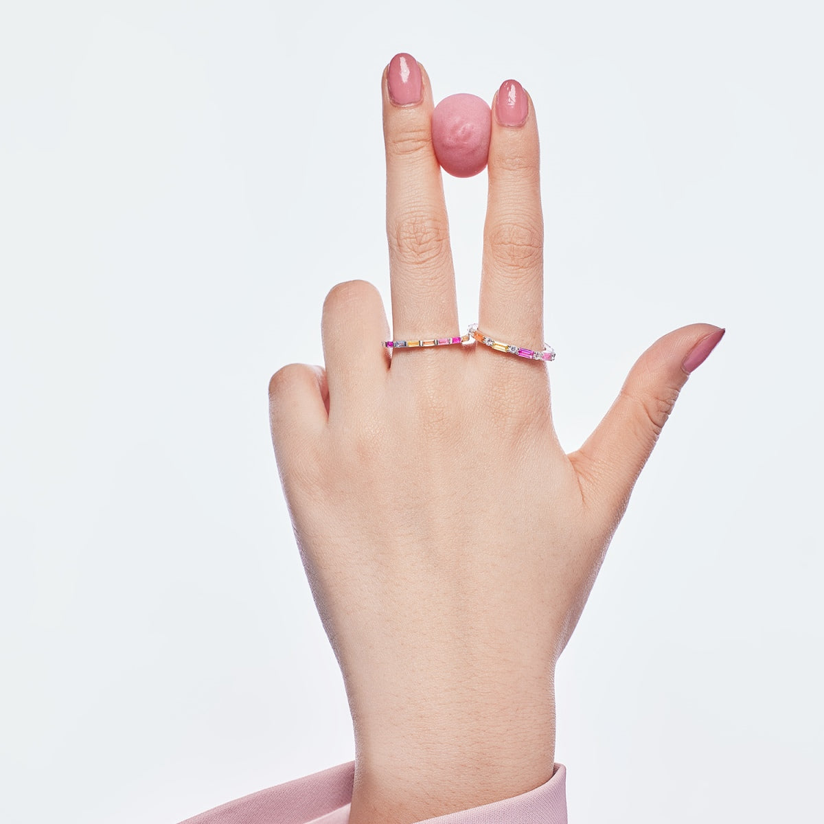 [HOT] Bague quotidienne élégante à taille radieuse Lively In Shades