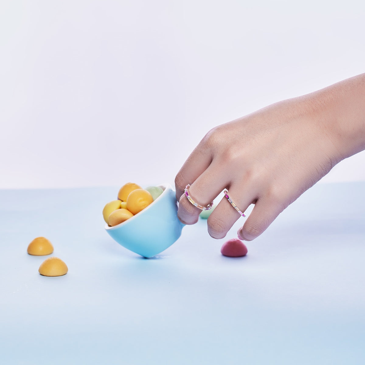 [HOT] Bague quotidienne élégante à taille radieuse Lively In Shades