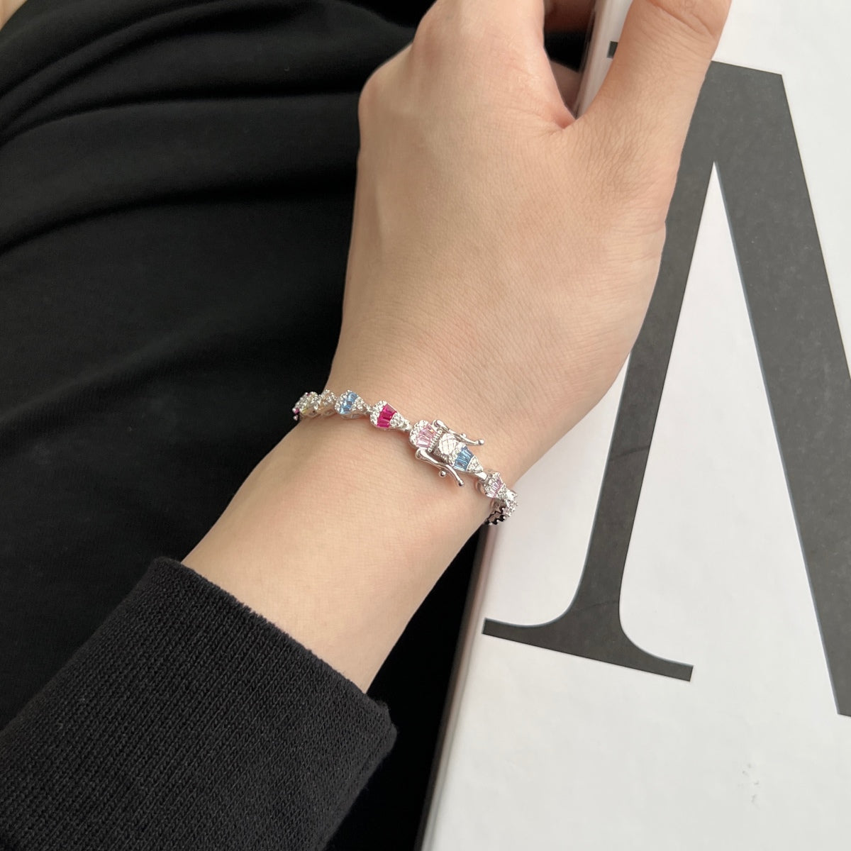 [HOT] Bracelet quotidien en forme de goutte d'eau rayonnante