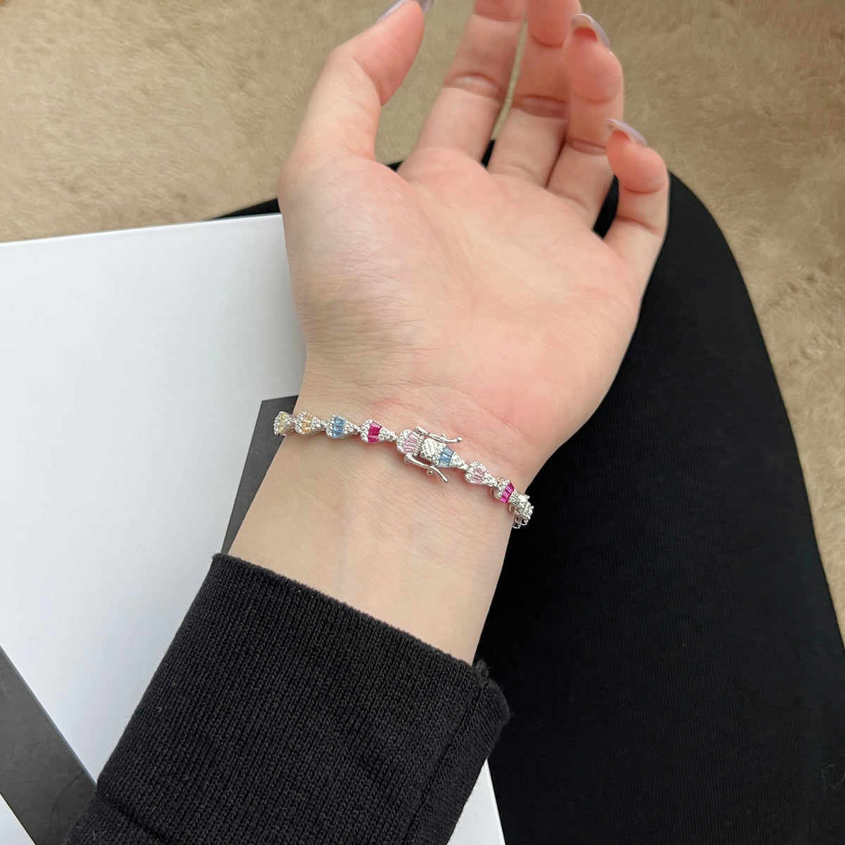[HOT] Bracelet quotidien en forme de goutte d'eau rayonnante