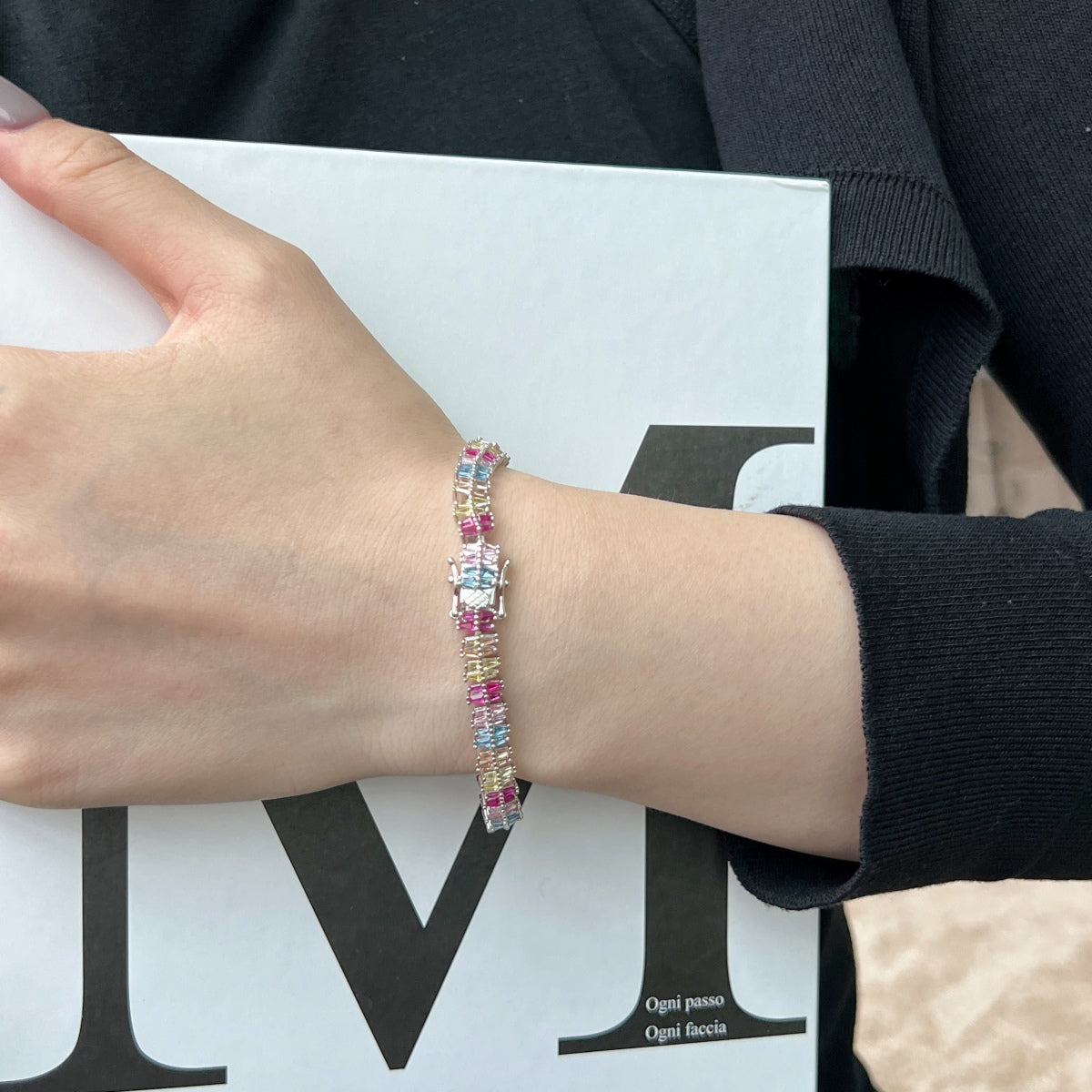 [HOT]Sparkling Exquisite Multi Cut Party Bracelet