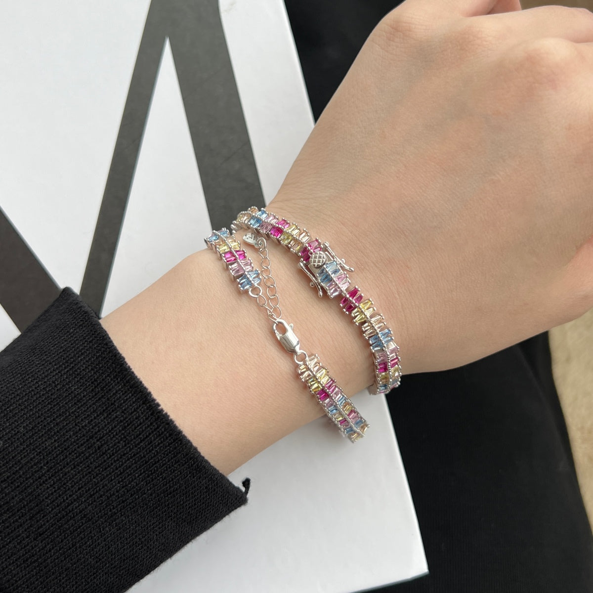 [HOT]Sparkling Exquisite Multi Cut Party Bracelet