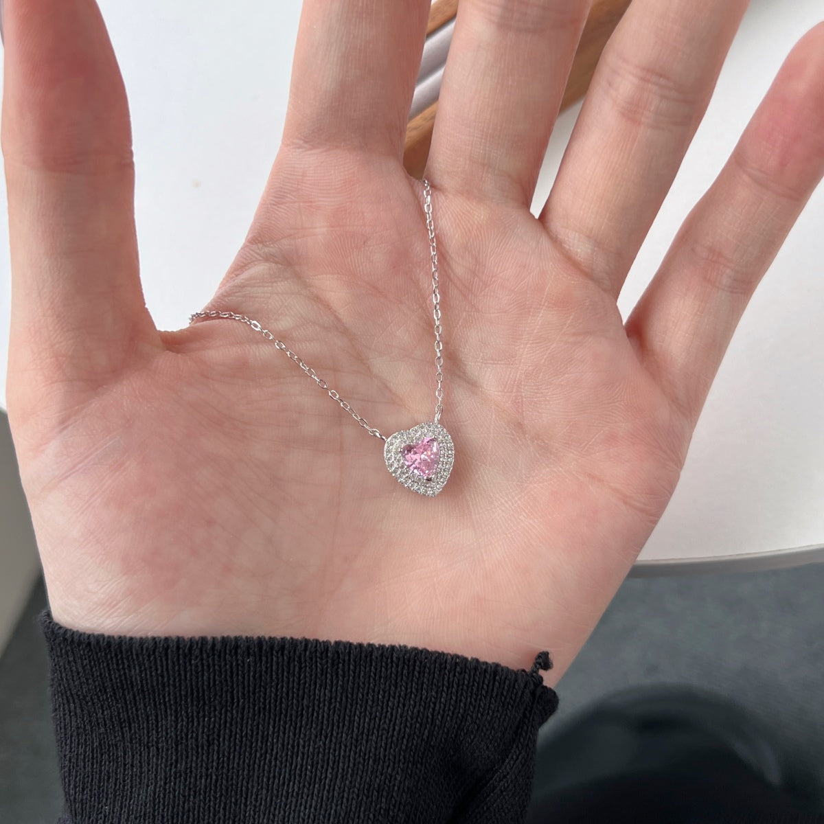[HOT] Collier exquis en forme de cœur