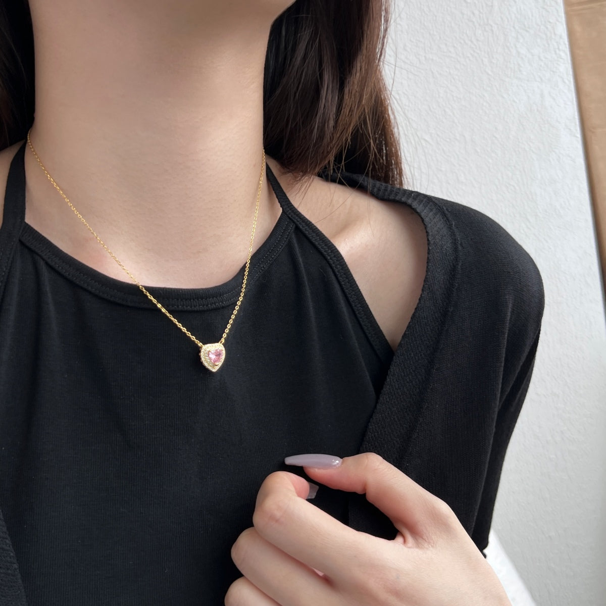 [HOT] Collier exquis en forme de cœur