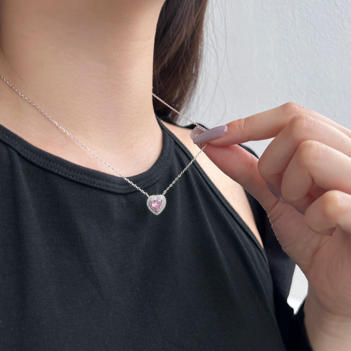 [HOT] Collier exquis en forme de cœur