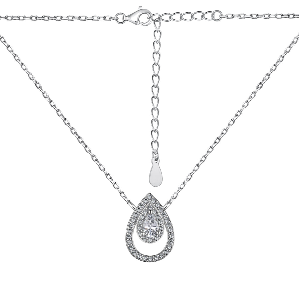[HOT] Collier scintillant en forme de poire