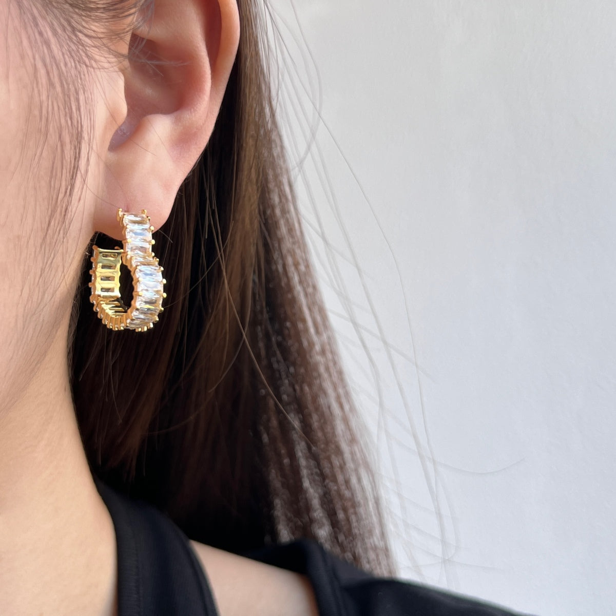 [HOT]Boucles d'oreilles découpées en forme de cœur rayonnant