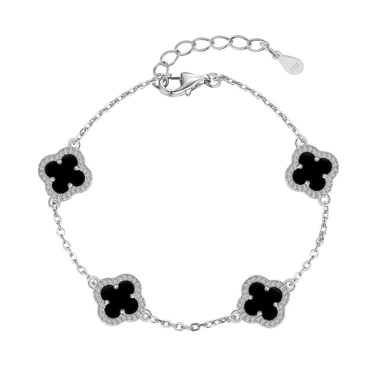 [HOT] Bracelet exquis en trèfle à quatre feuilles