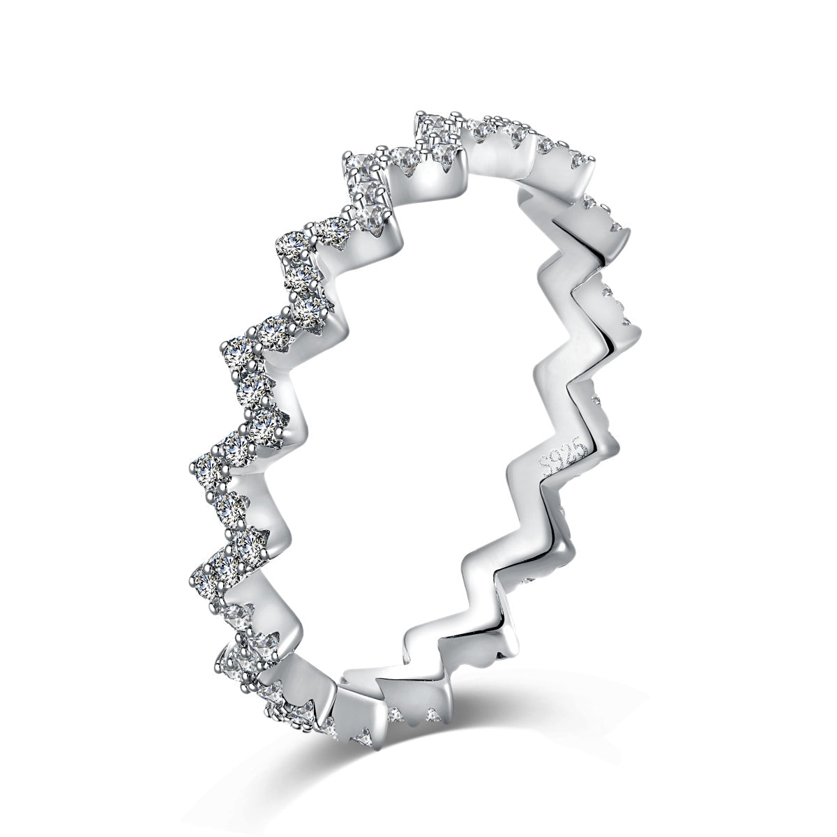 [HOT] Bague quotidienne délicate et enchanteresse en forme de vague
