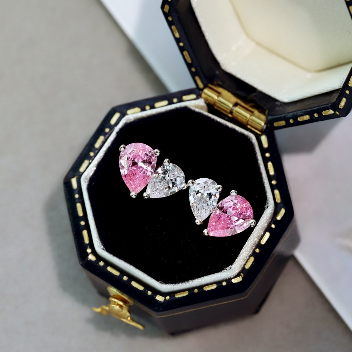[HOT] Boucles d'oreilles éblouissantes et élégantes en forme de cœur