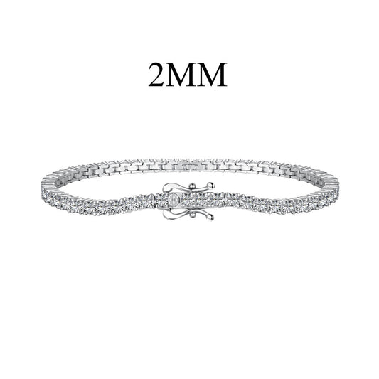 [HOT] Bracelet quotidien éblouissant et exquis à coupe ronde