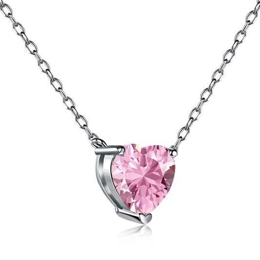 [HOT] Collier avec pendentif en pierre principale en forme de cœur