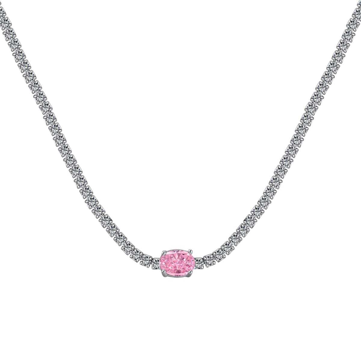 [HOT] Collier taille ovale brillant de 1,0 carat