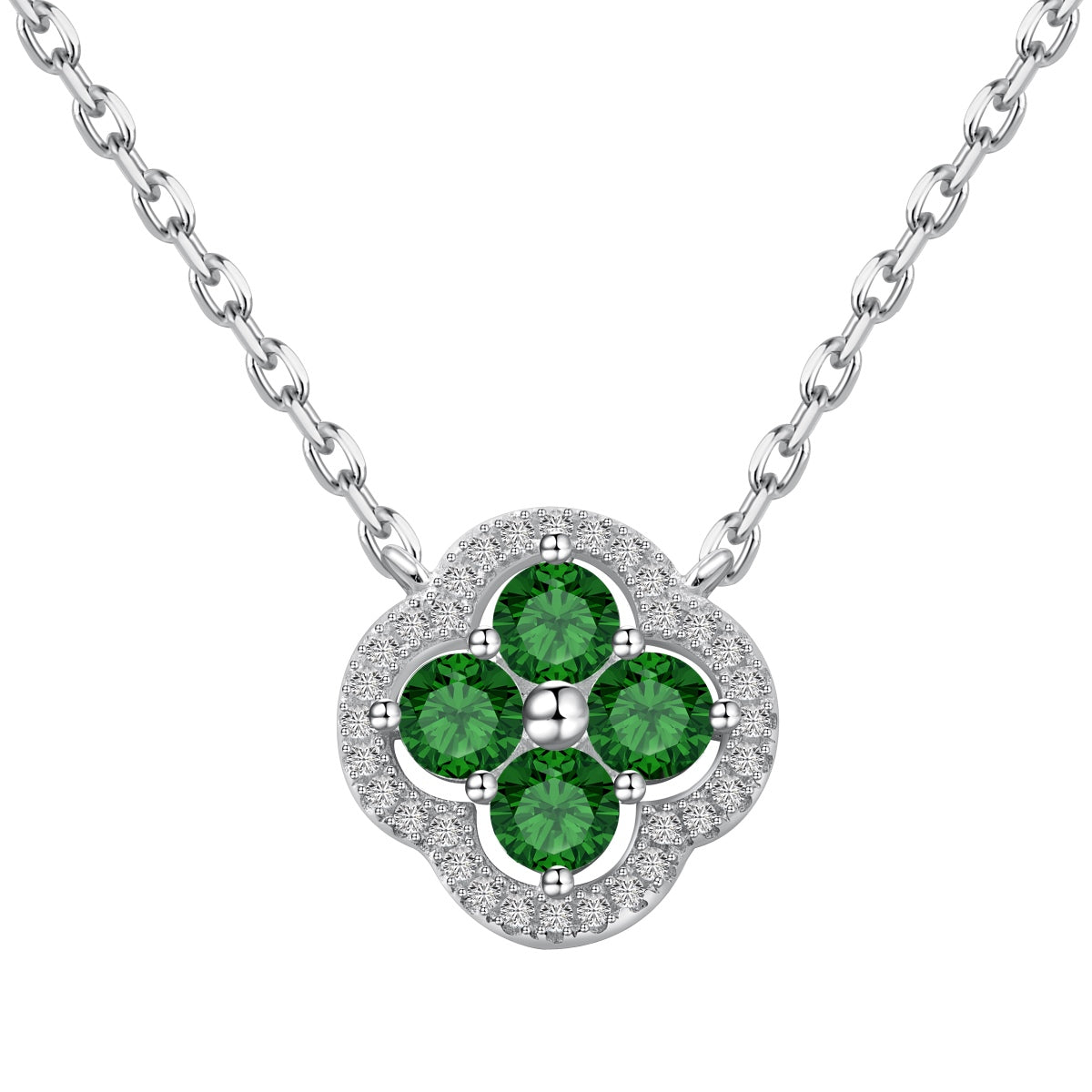[HOT] Collier exquis avec motif de trèfle à quatre feuilles
