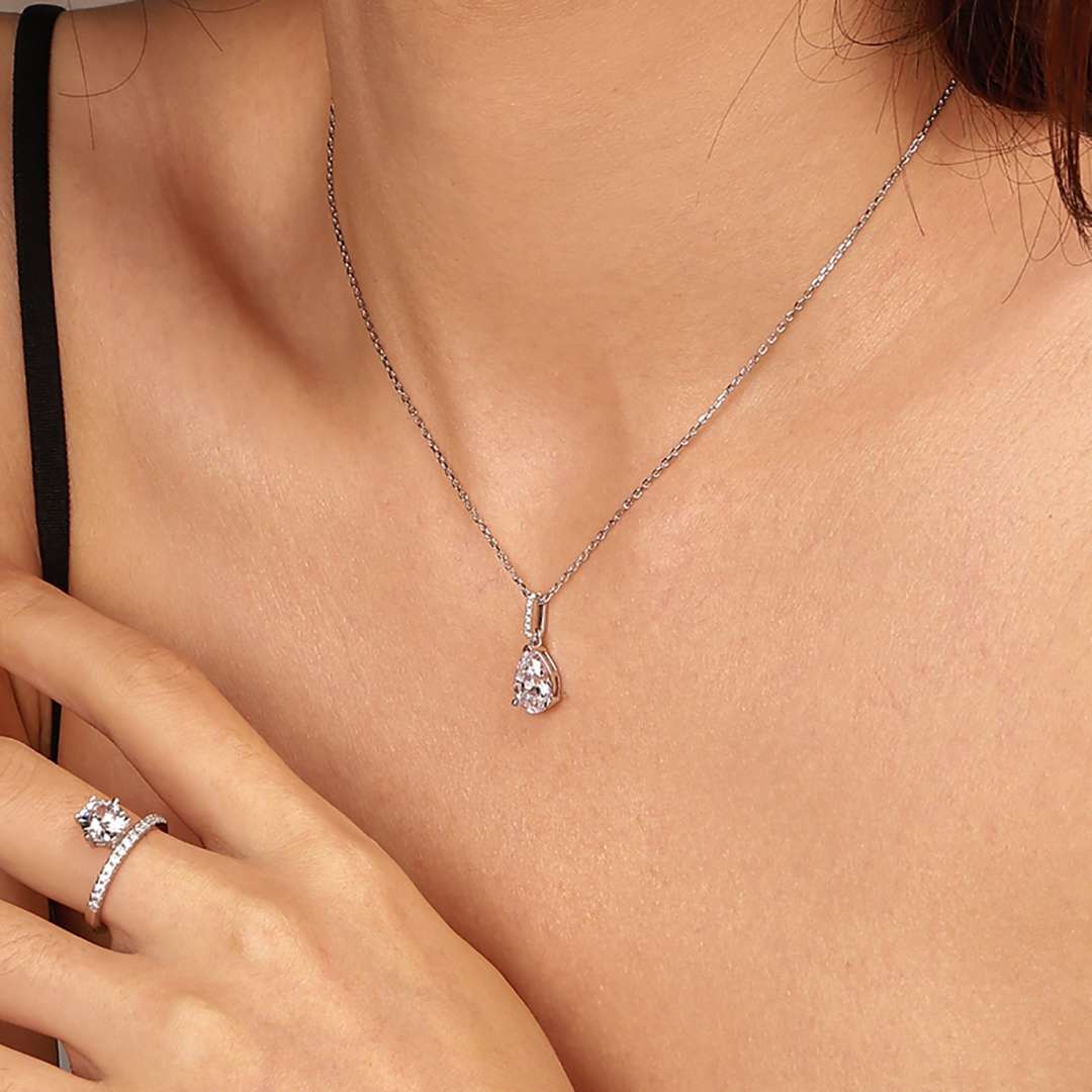 [HOT] Collier tendance délicat en forme de goutte d'eau