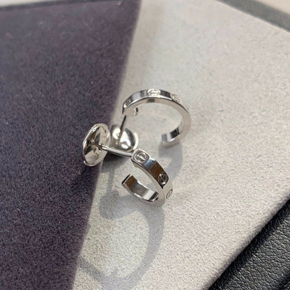 DIANA LOVE EARRINGS 2.65MM SILVER