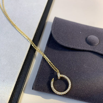 DIANA JUSTE NECKLACE GOLD DIAMONDS