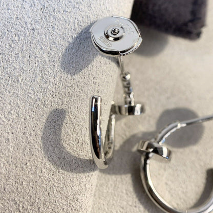 DIANA JUSTE EARRINGS SILVER