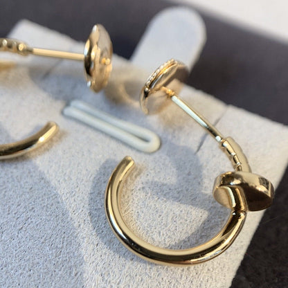 DIANA JUSTE EARRINGS PINK GOLD