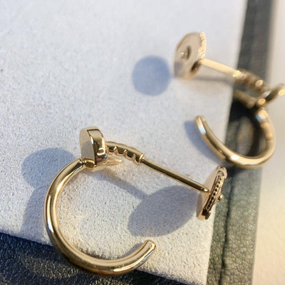 DIANA JUSTE EARRINGS PINK GOLD