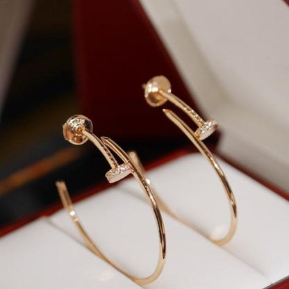 DIANA JUSTE EARRINGS DIAMONDS 1.8MM