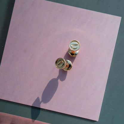 DIANA LOVE EARRINGS PINK GOLD 10MM