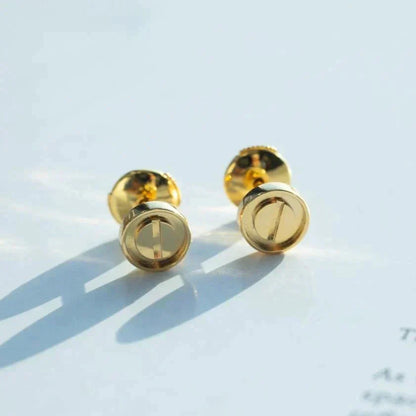 DIANA LOVE EARRINGS GOLD 10MM
