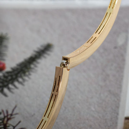 DIANA SERPENTI BRACELET PINK GOLD DIAMOND DOUBLE SNAKE