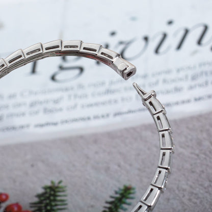 DIANA SERPENTI BRACELET SILVER DIAMOND