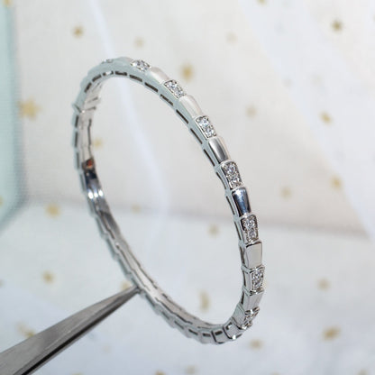 DIANA SERPENTI BRACELET SILVER DIAMOND