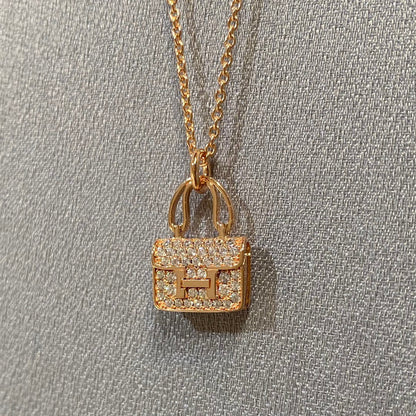 DIANA CONSTANCE PEDANT DIAMOND NECKLACE