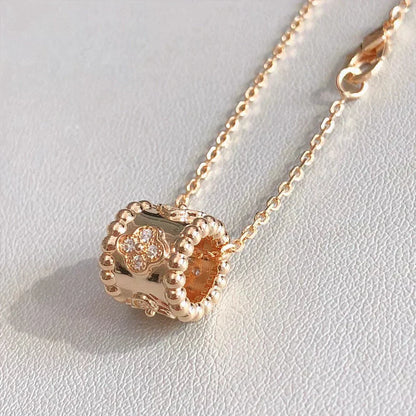 DIANA PERLEE PEDANT NECKLACE GOLD / ROSE GOLD