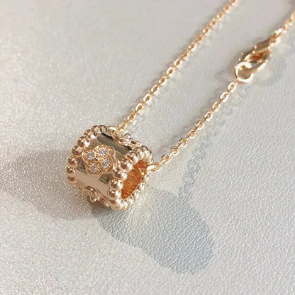 DIANA PERLEE PEDANT NECKLACE GOLD / ROSE GOLD