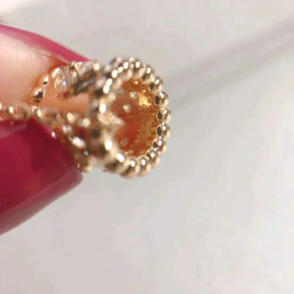 DIANA PERLEE PEDANT NECKLACE GOLD / ROSE GOLD