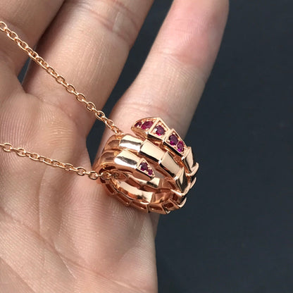 DIANA SERPENTI PEDANT NECKLACE