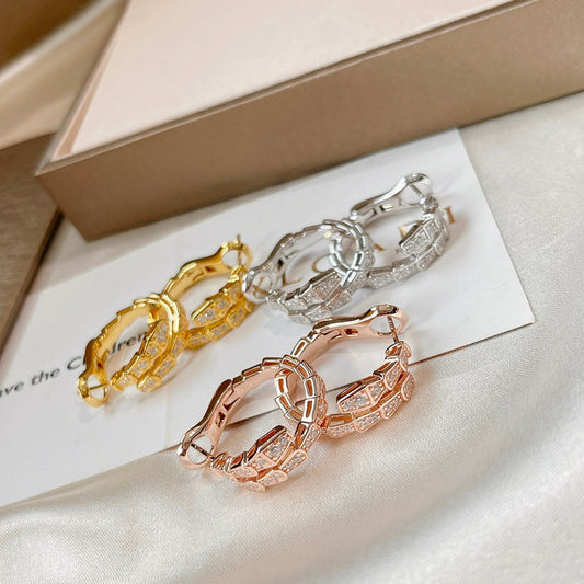 DIANA SERPENTI EARRINGS DIAMOND