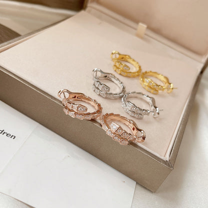 DIANA SERPENTI EARRINGS DIAMOND