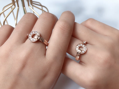 DIANA DREAM RING DIAMOND PINK GOLD