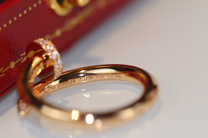DIANA JUSTE RING 2.65MM GOLD DIAMOND