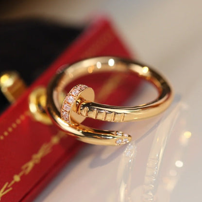 DIANA JUSTE RING 2.65MM GOLD DIAMOND