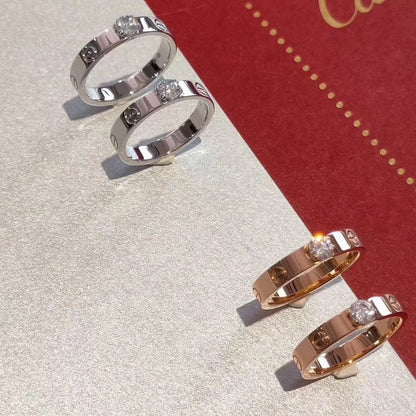 DIANA LOVE RING 3.6MM 1 BIG DIAMOND