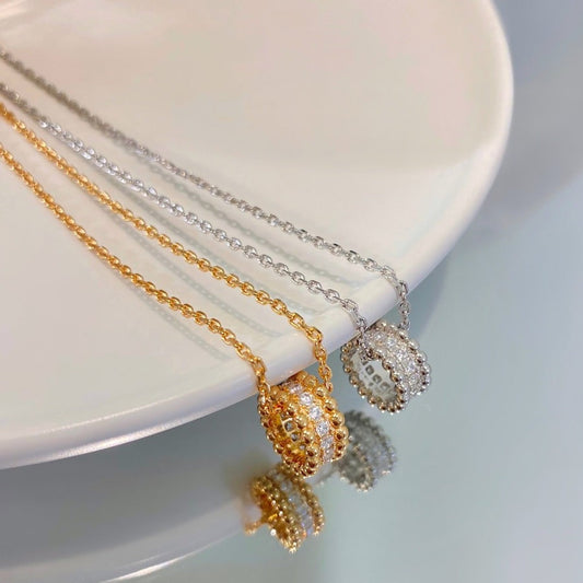 COLLIER DIAMANT DIANA PERLEE 
