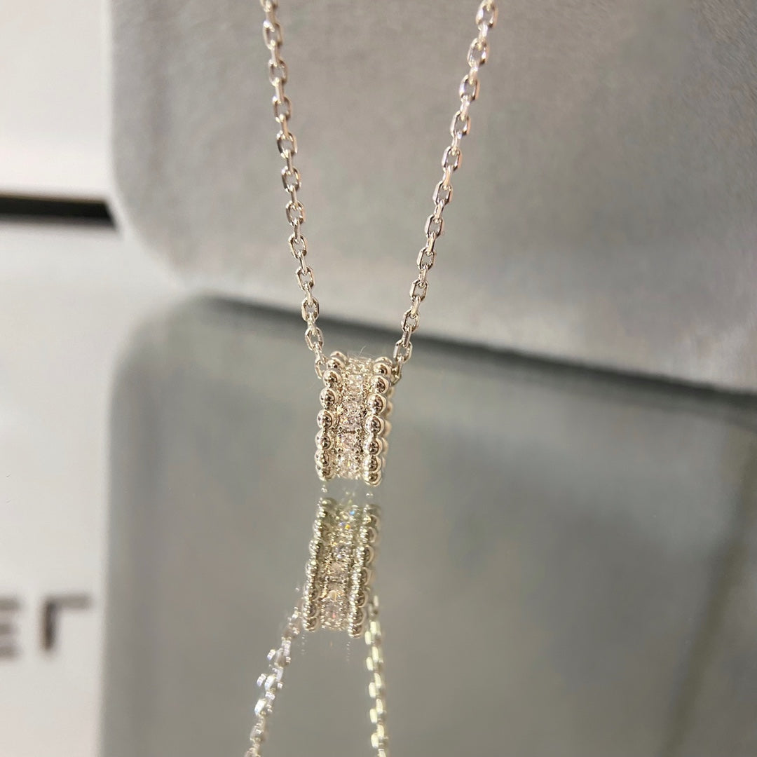 COLLIER DIAMANT DIANA PERLEE 