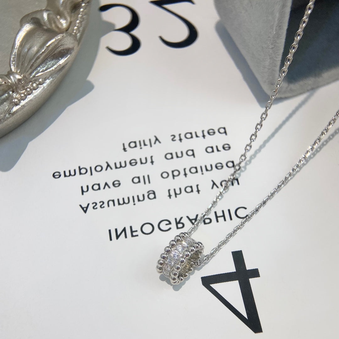 COLLIER DIAMANT DIANA PERLEE 