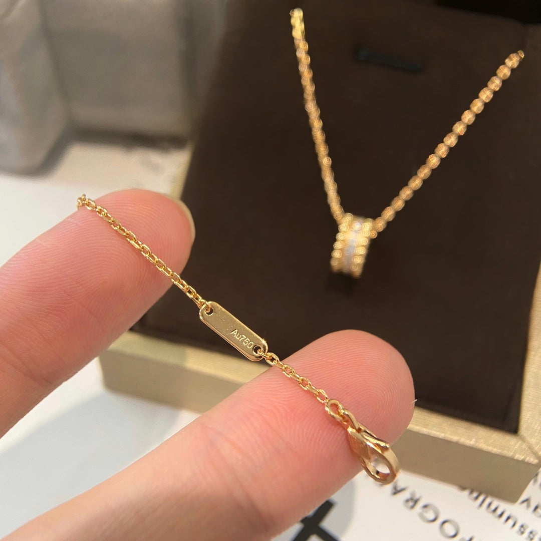 COLLIER DIAMANT DIANA PERLEE 