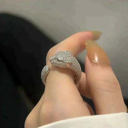 DIANA PANTHERE 5.5MM ALL DIAMOND RING