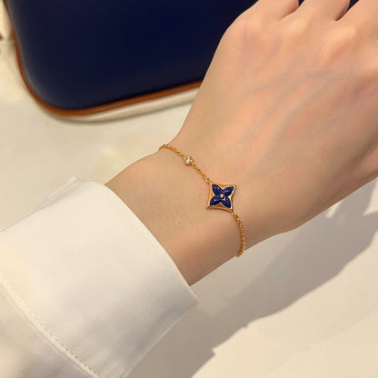 DIANA COLOR STAR PINK GOLD DIAMOND BRACELET