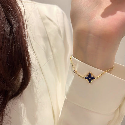 DIANA COLOR STAR PINK GOLD DIAMOND BRACELET