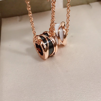 DIANA ZERO 1 FOUR BAND PINK GOLD CERAMIC