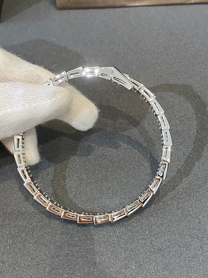 DIANA SERPENTI BRACELET DIAMONDS SILVER